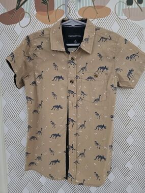 Distortion Boys Short-Sleeve Button-Down Shirt